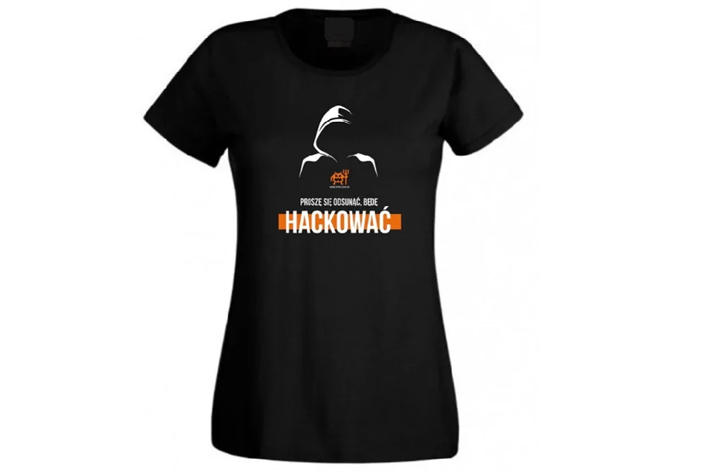 Koszulka hackerska damska