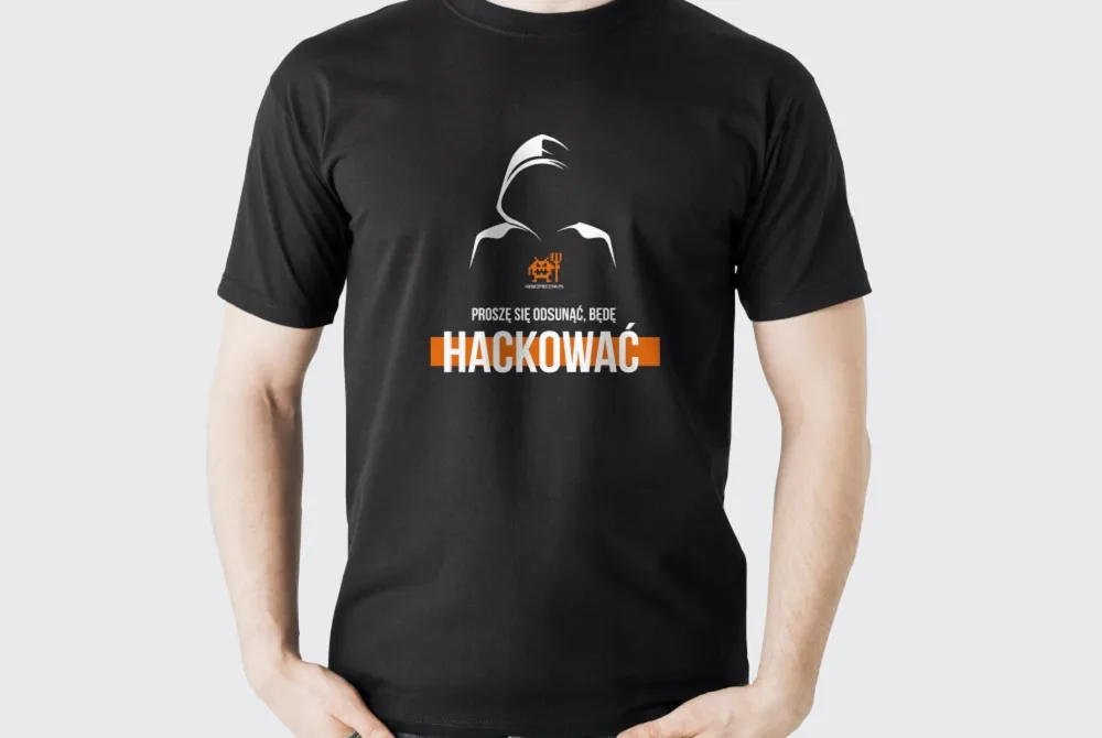 Koszulka hackerska męska